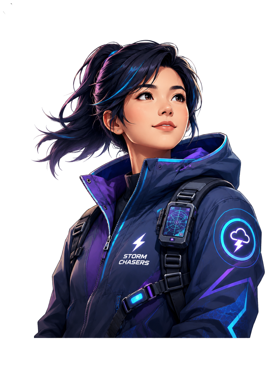 Storm Chasers character illustration